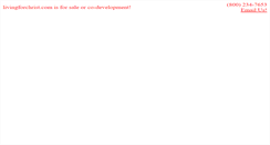 Desktop Screenshot of livingforchrist.com